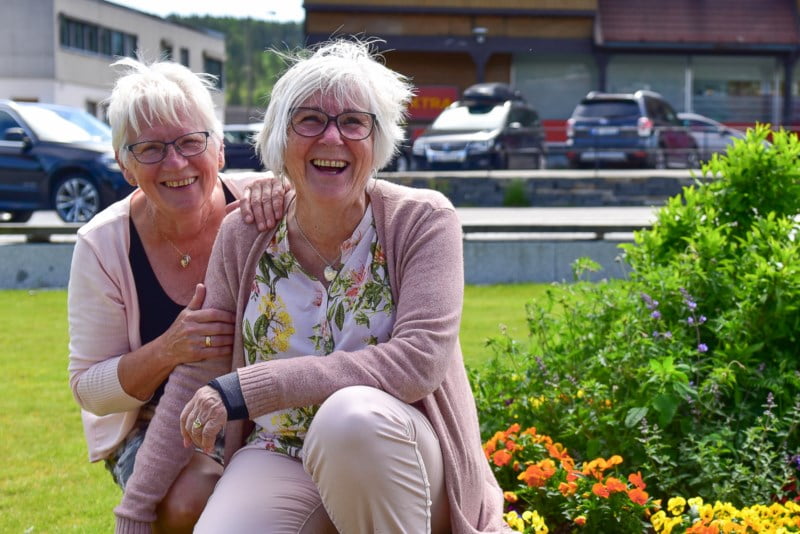Bilde av Wenche Renwick og Rigmor Olsen
