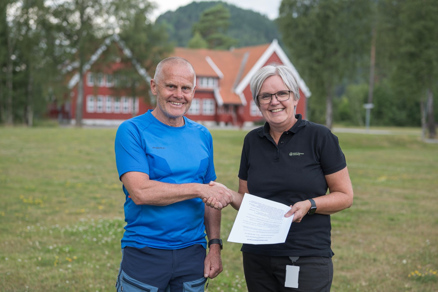 Torbjørn Bjoraa og Kari Øvergård Risdal