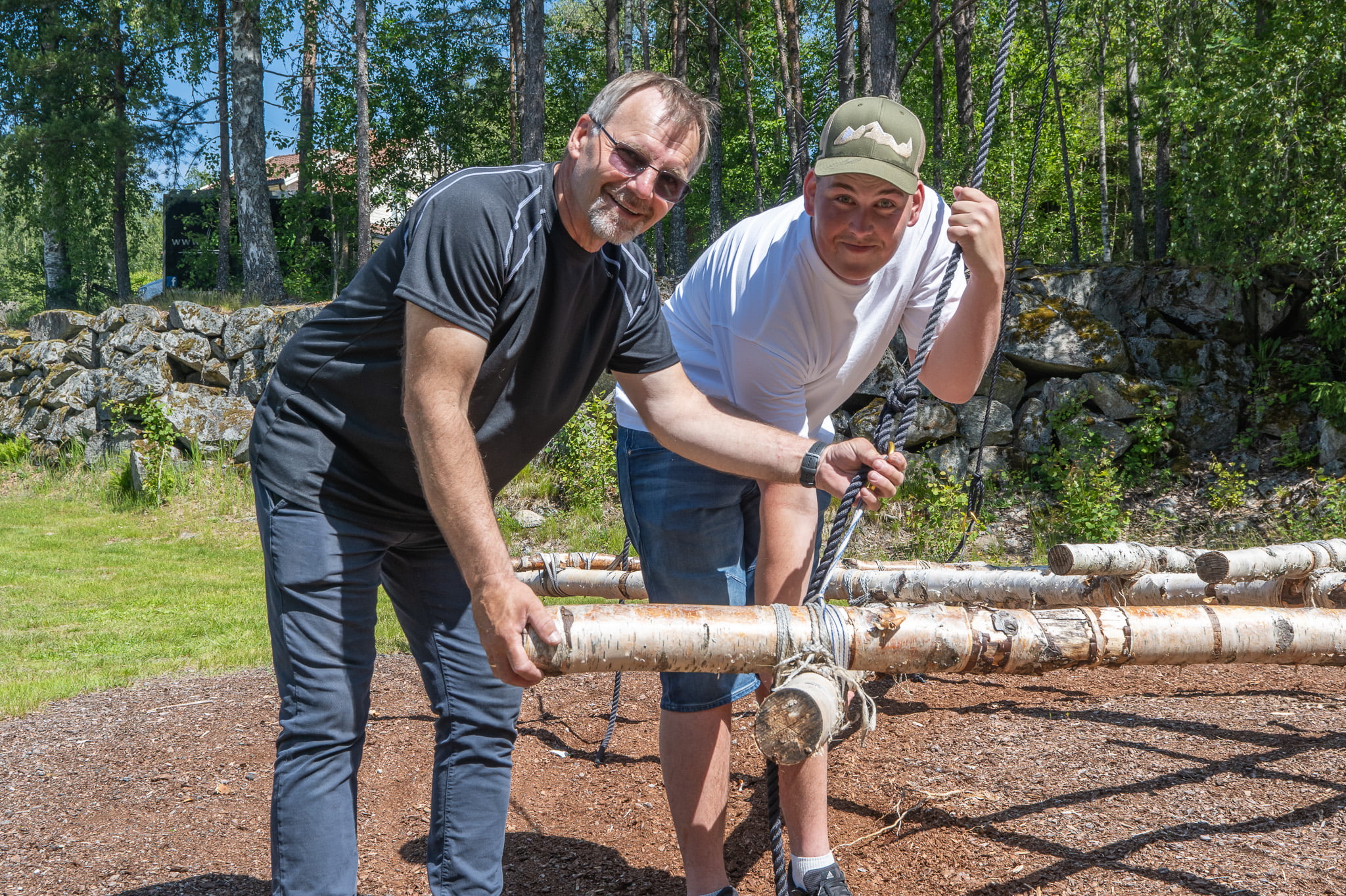 Per Arvid Lunden og Erlend Tveit